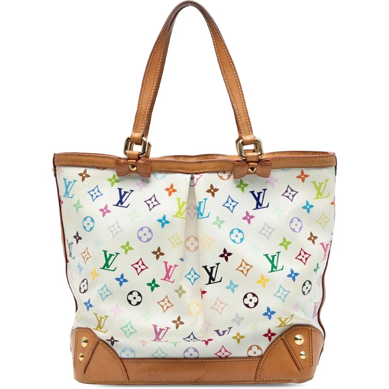 Louis Vuitton Shopper Monogram Multicolore Sharleen PM weiß