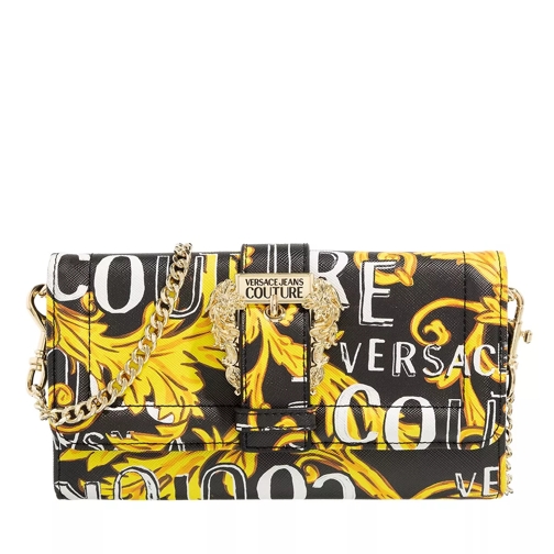 Versace Jeans Couture Range F - Couture 01 Black/Gold Wallet On A Chain