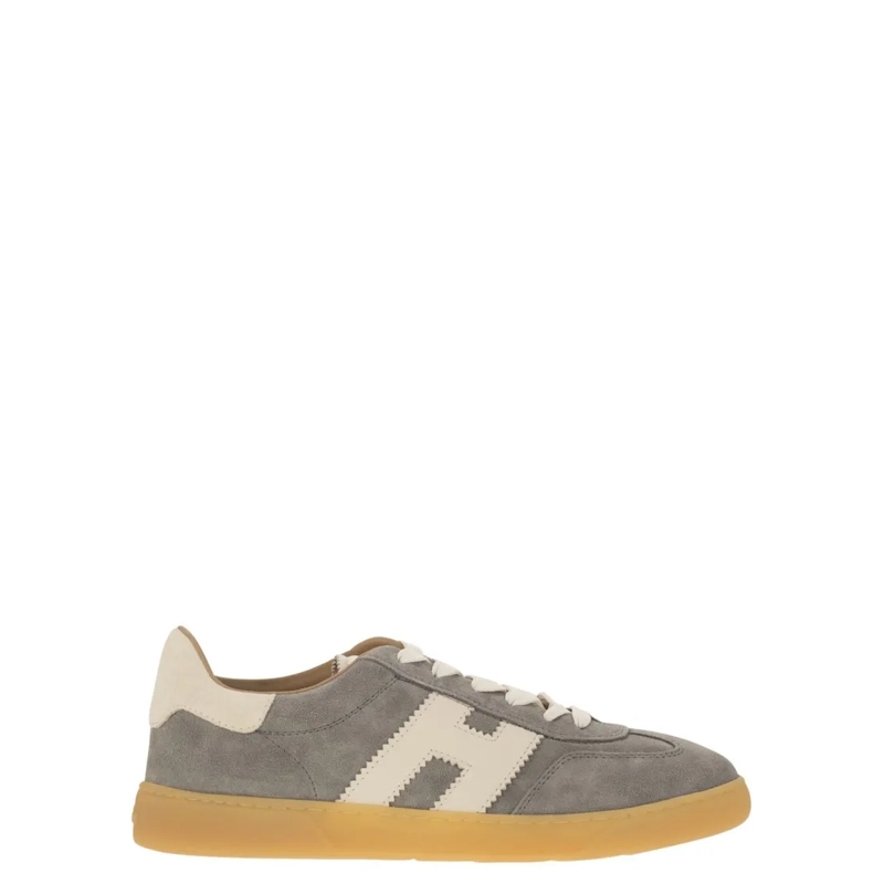 Hogan Lage-top sneaker Suede Cool Sneakers With Nappa Leather Accents Grey