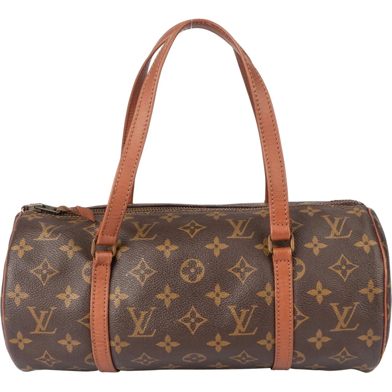 Louis Vuitton Tote Louis Vuitton Canvas Monogram Papillon Handbag braun