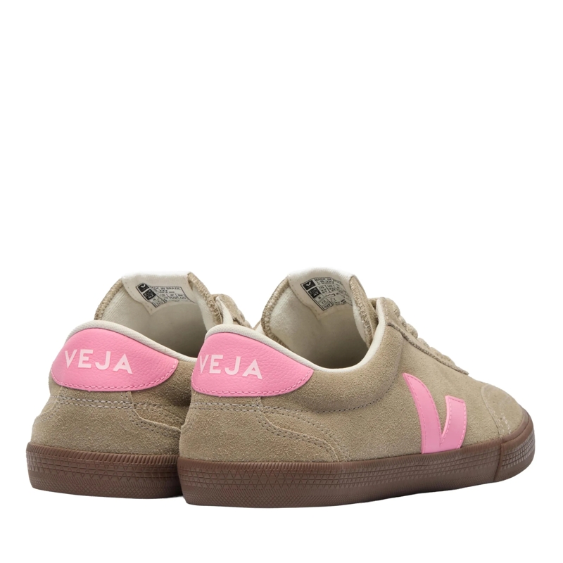Veja Low-Top-Sneaker Volley Suede Taupe Malibu Bark(Image 3)