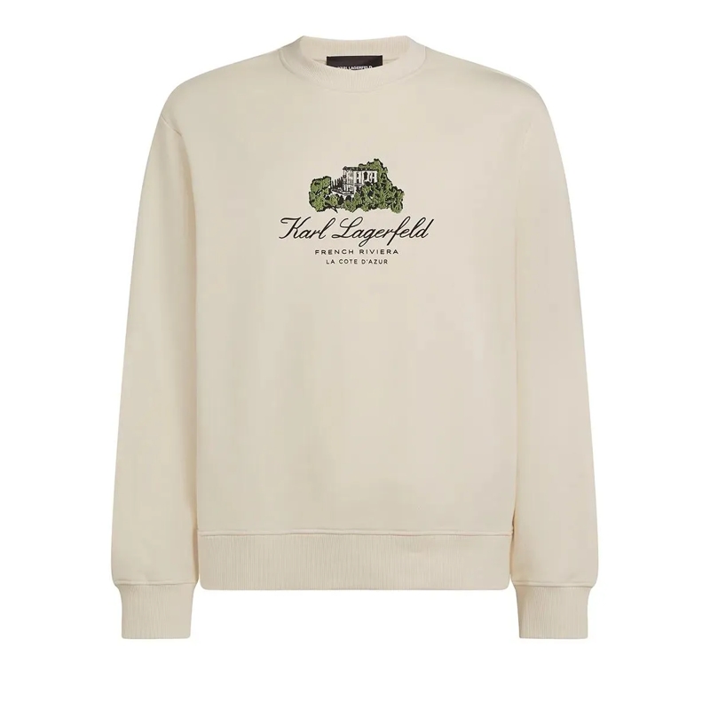 Karl Lagerfeld  Villa la Vigie Sweatshirt Sweatshirt creme