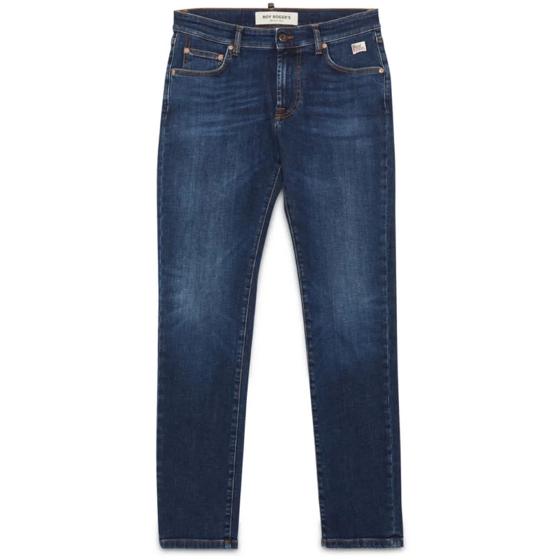ROY ROGER'S Jeans à jambe droite Jeans Denim blau