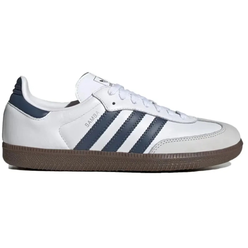 Adidas Low-Top-Sneaker adidas Samba OG Cloud White Preloved Ink (Women's) weiß