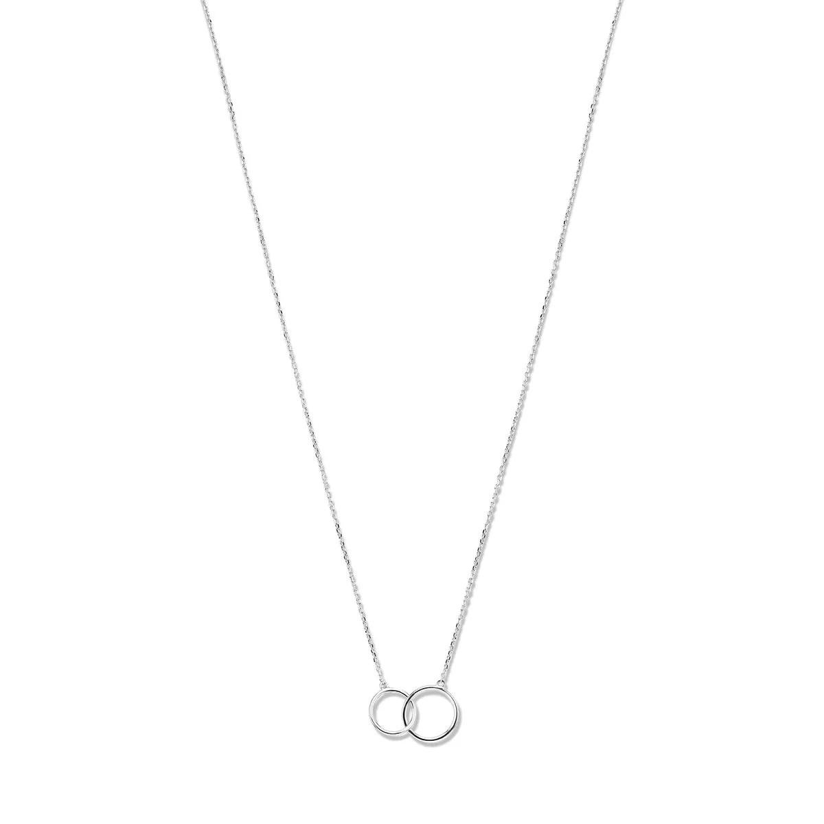 Thumbnail - Isabel Bernard Halskette - Saint Germain Loulou 14 Karat Necklace With Circle - Gr. unisize - in Silber - für Damen