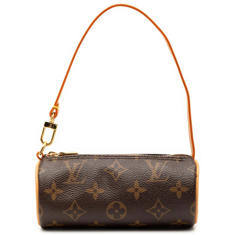 Louis Vuitton Tote Monogram Papillon Pochette braun
