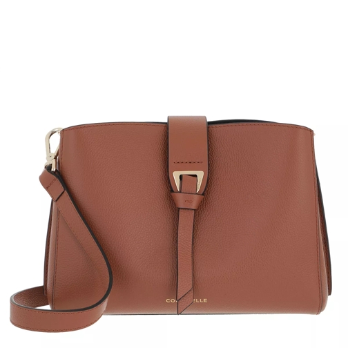 Coccinelle Alba Handbag Bottalatino Leather Cinnamon Crossbody Bag