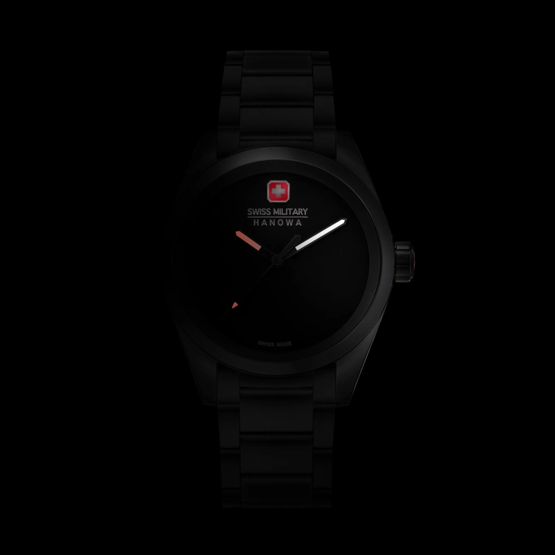 Swiss Military Hanowa Quarzuhr Quarzuhr Dark Matter schwarz(Image 5)