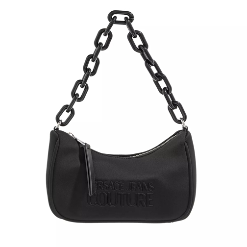Versace Jeans Couture Range M - Sporty Logo Black Crossbody Bag
