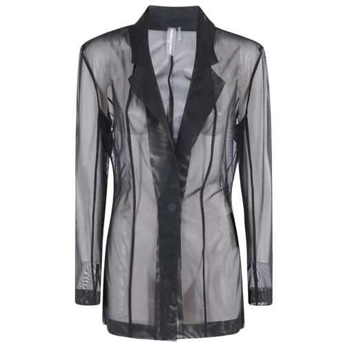 Norma Kamali Blazer Classic Single Breasted Jacket Black