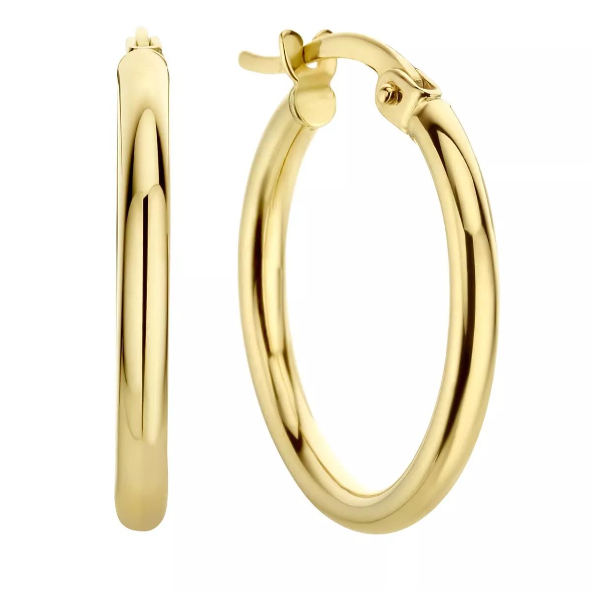 BELORO Ohrringe - La Rinascente Chiara 9 karat hoop earrings - Gr. unisize - in Gold - für Damen