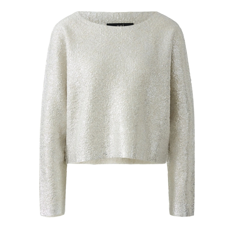 Oui Pullover Pullover gold