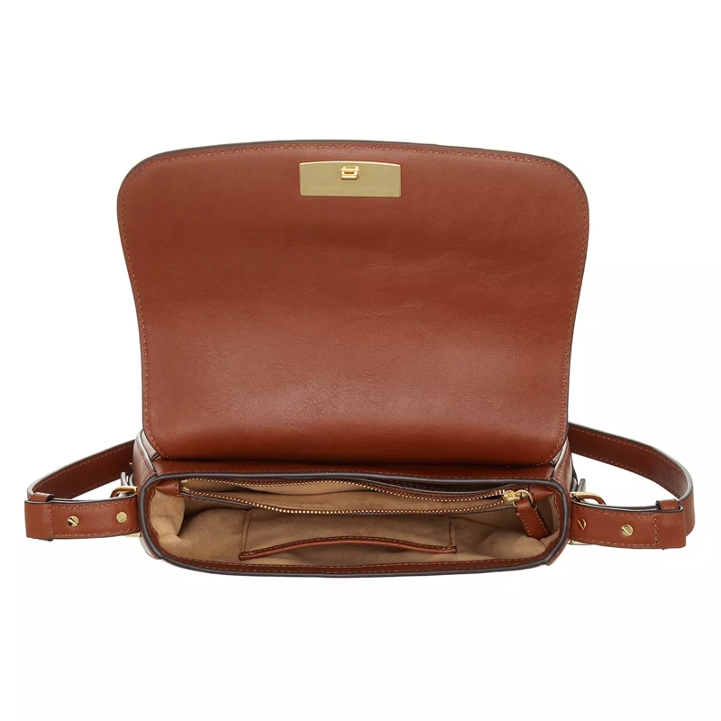 Lauren Ralph Lauren Cartable Maddy 24 Shoulder Bag Small Lauren Tan(Image 5)
