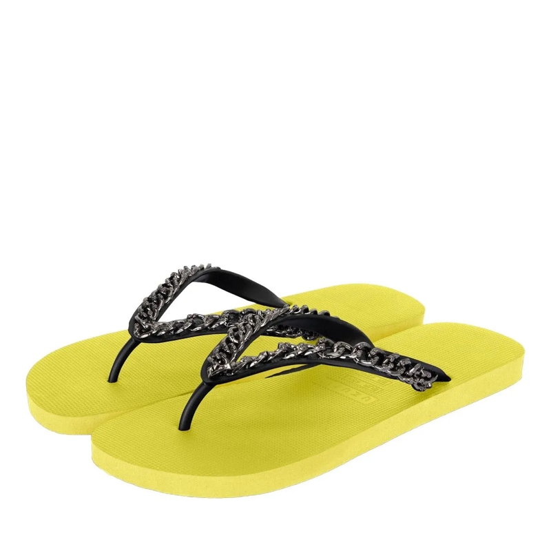 UZURII Flip Flops Zehentrenner Silver Large hell-grün(Image 2)