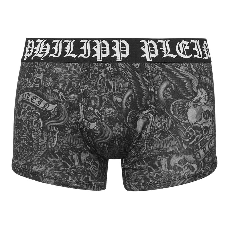 Philipp Plein  Boxer Tattoo schwarz