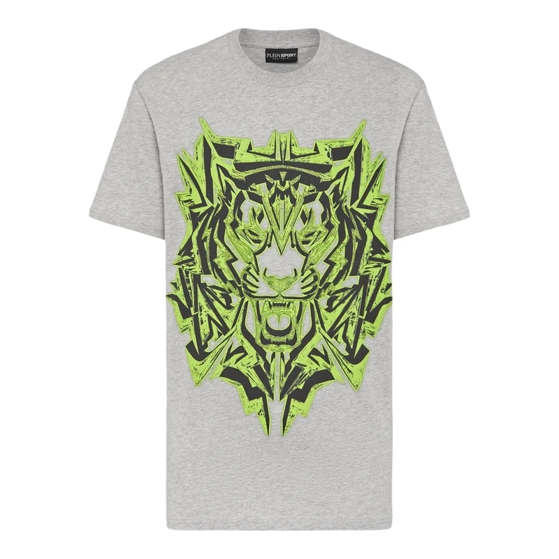 Plein Sport T-Shirt T-Shirt Thunder Tiger grau