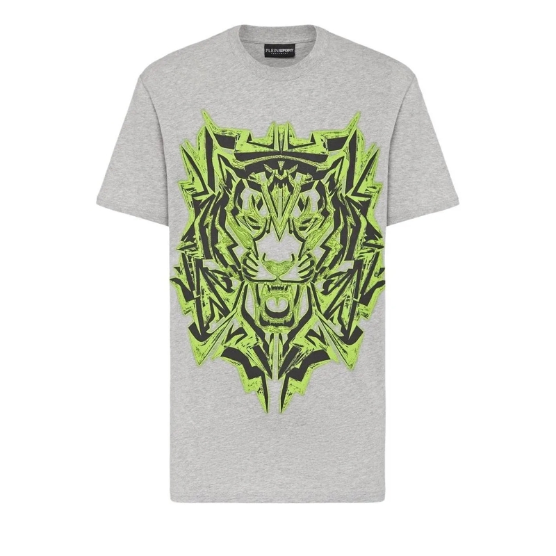 Plein Sport T-Shirt T-Shirt Thunder Tiger grau