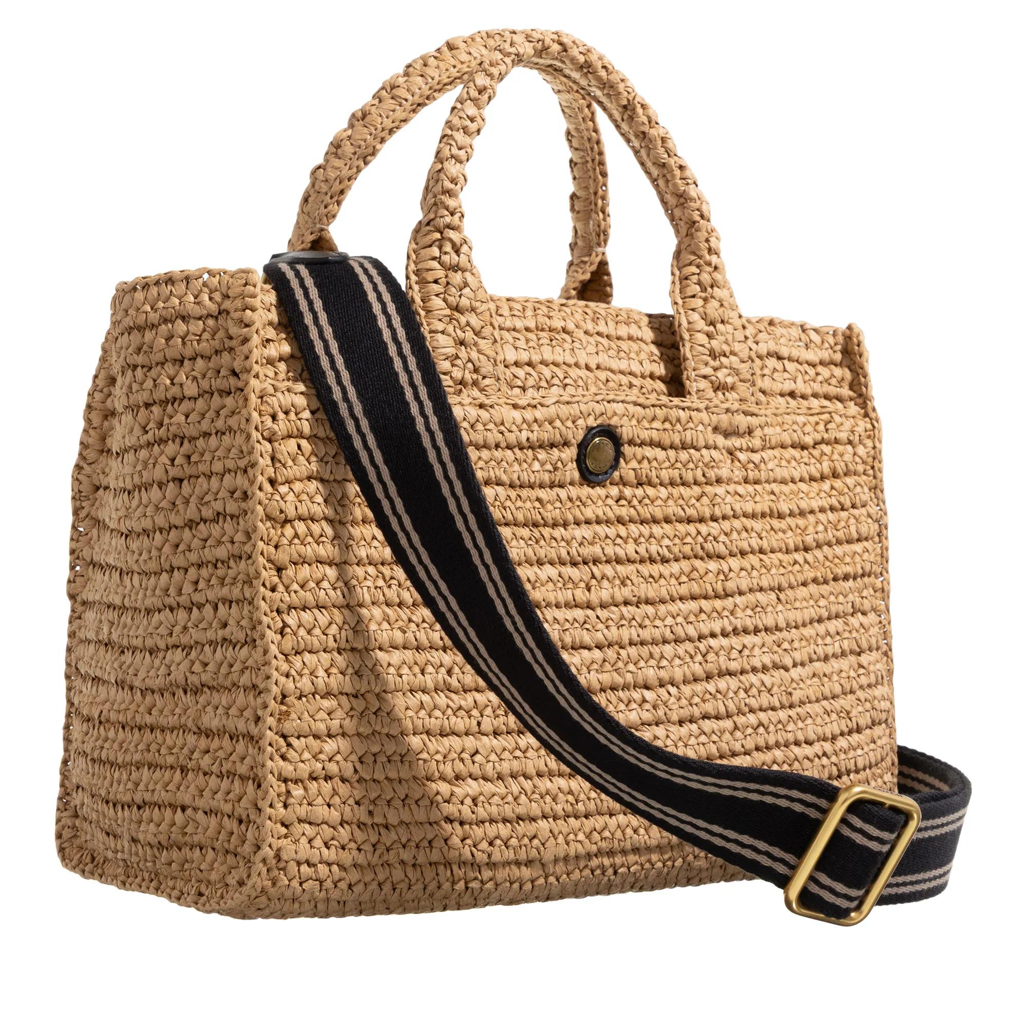 Coach Crossbody bags Straw Cargo 26;Brass Nat in beige