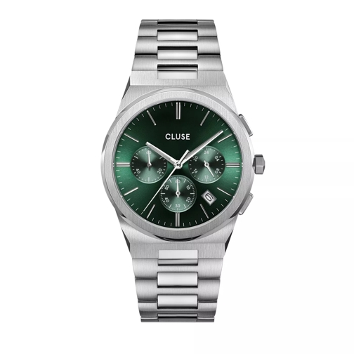 CLUSE Chronograph CLUSE Vigoureux herren Uhr Silber CW20803 Silber farbend