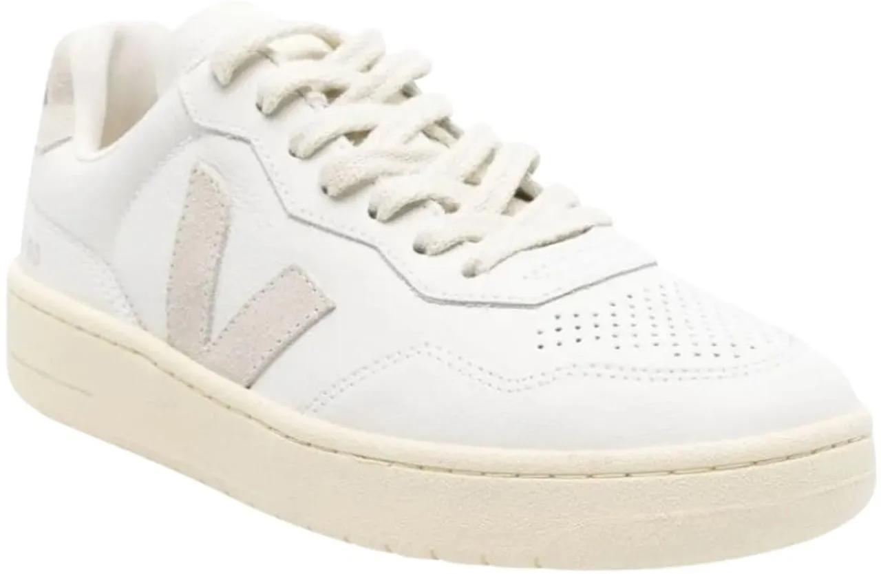 Thumbnail - Veja Low-Top Sneaker - V-90 Minimalist White Sneakers - Gr. 40 (EU) - in Weiß - für Damen