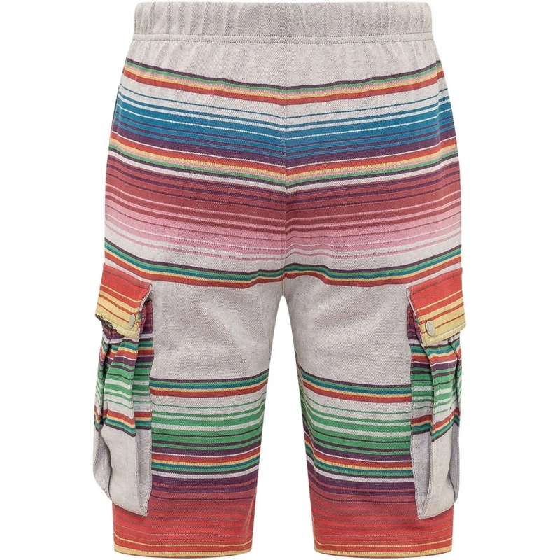 Gallery Dept. Shorts Shorts con Tasche Laterali e Motivo a Righe mehrfarbig(Image 2)