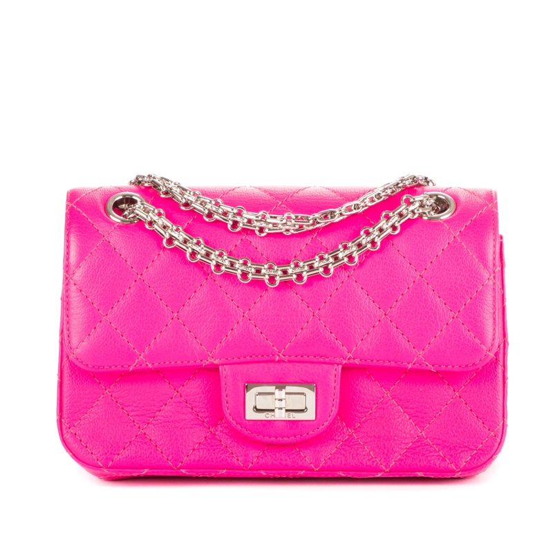 Chanel Crossbody Bag 2.55 Mini 224 Double Flap pink