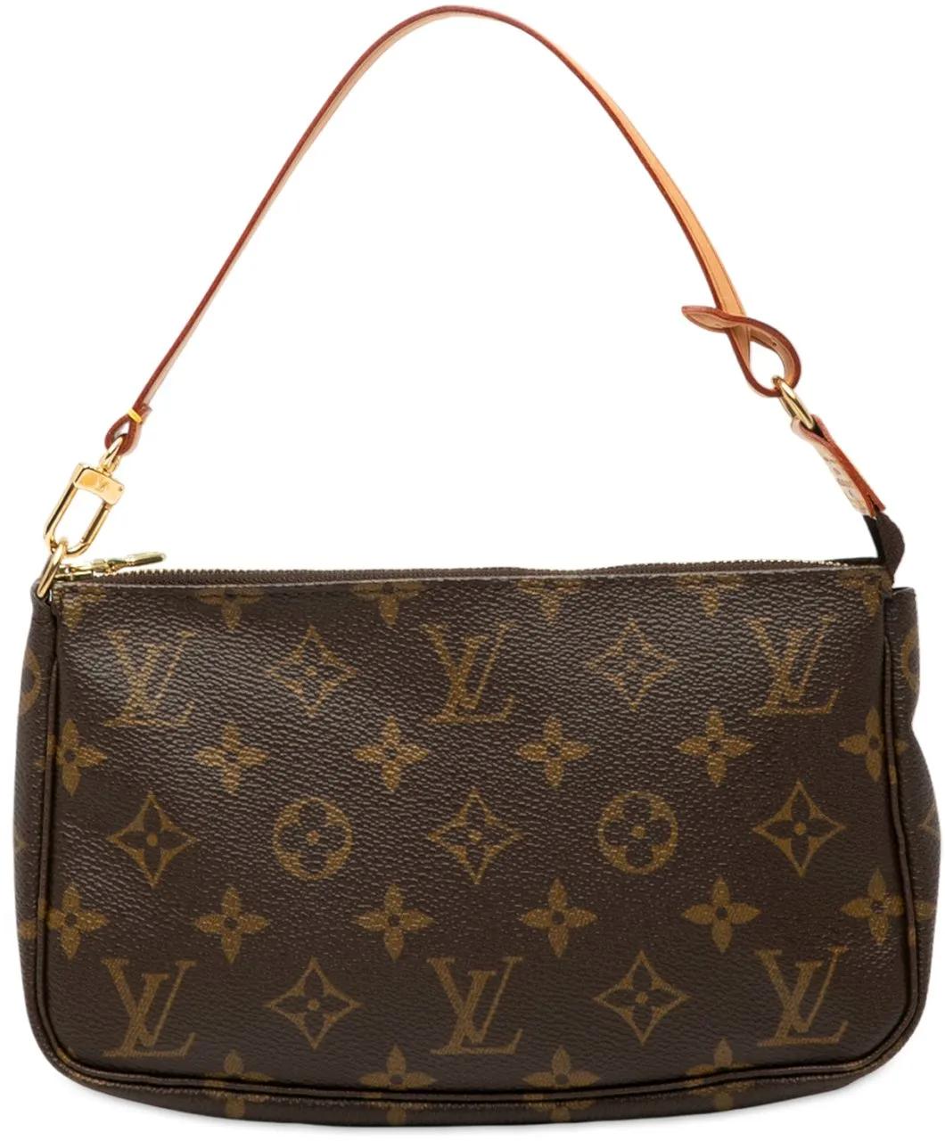Louis Vuitton Hobo Bags - Monogram Pochette Accessoires - Gr. unisize - in Braun - für Damen