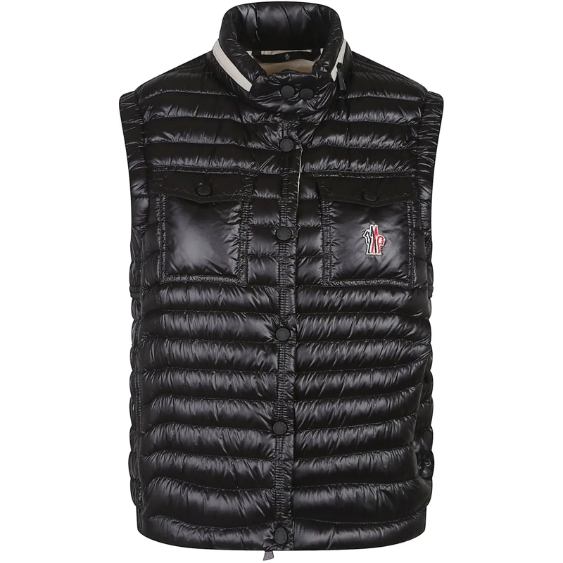 Moncler  Gumiane Vest Black schwarz