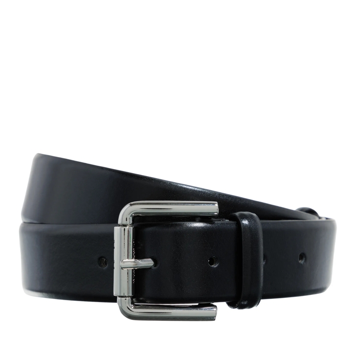 Max Mara Wetleather35 Nero | Leather Belt