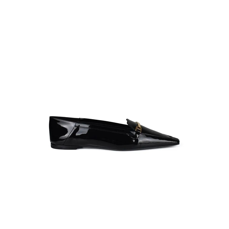 Saint Laurent Balletschoenen Chris Loafers Black