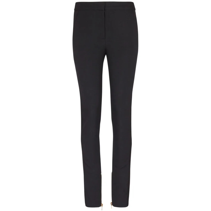 Balmain  Slim Fit Black Trousers Black
