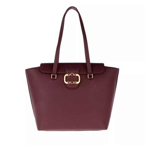 AIGNER Handle Bag Burgundy Shopping Bag