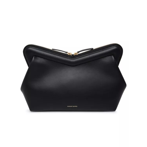 Mansur Gavriel Mini Frame Shoulder Bag In Black Leather Black Mini borsa