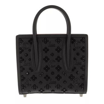 Christian Louboutin Paloma Mini Black Red Tote