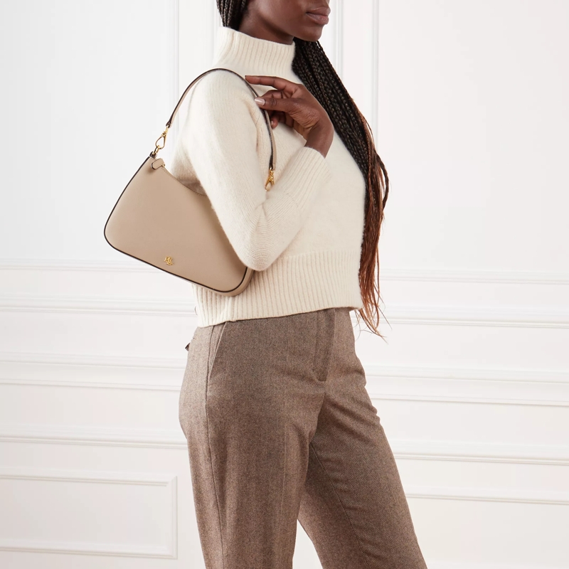 Lauren Ralph Lauren Schultertasche Danni 26-Shoulder Bag-Medium Birch Tan(Image 2)