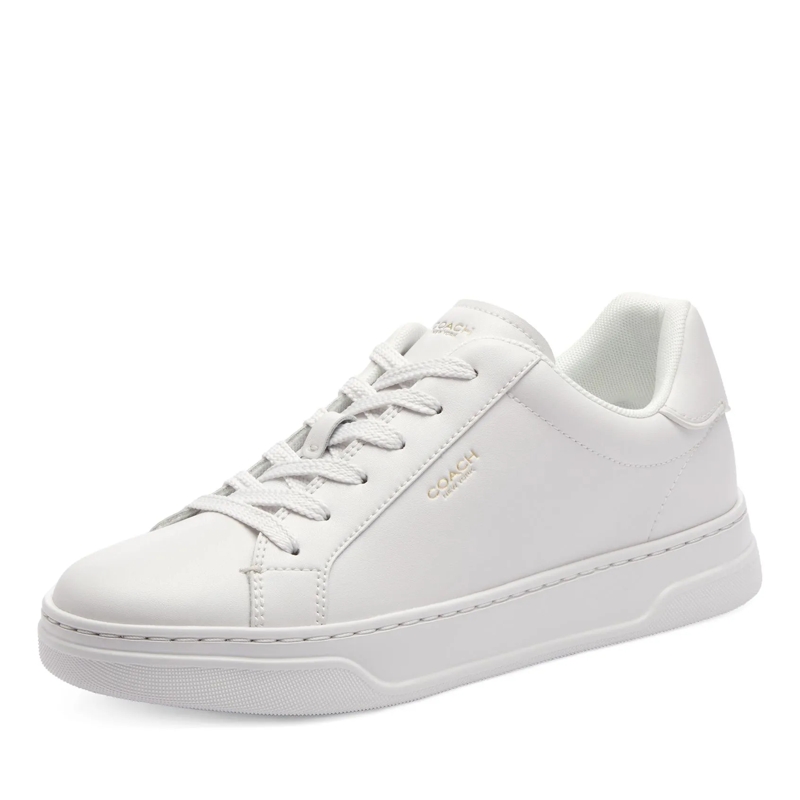 Coach Low-Top-Sneaker High Line Leather Sneaker Optic White(Image 3)