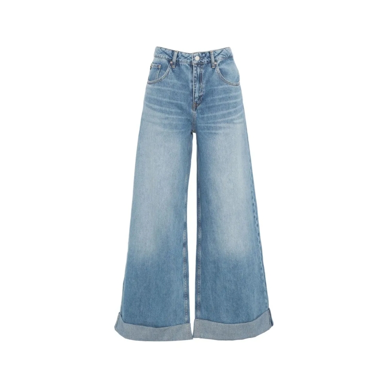 Adriano Goldschmied Jeans Wide Leg Jeans With High Waist Blue