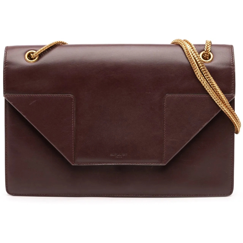 Saint Laurent Schultertasche Medium Leather Betty Crossbody rot