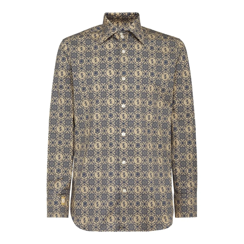 BILLIONAIRE Hemd Hemd Slim Fit beige