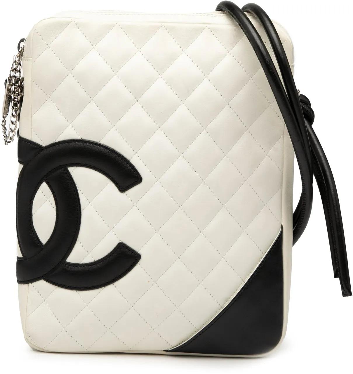 Chanel Hobo Bags - Lambskin Cambon Ligne Crossbody - Gr. unisize - in Weiß - für Damen