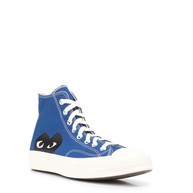 Comme des Garcons Low-Top-Sneaker Chuck 70 Hi Sneakers Blue (Image 2)