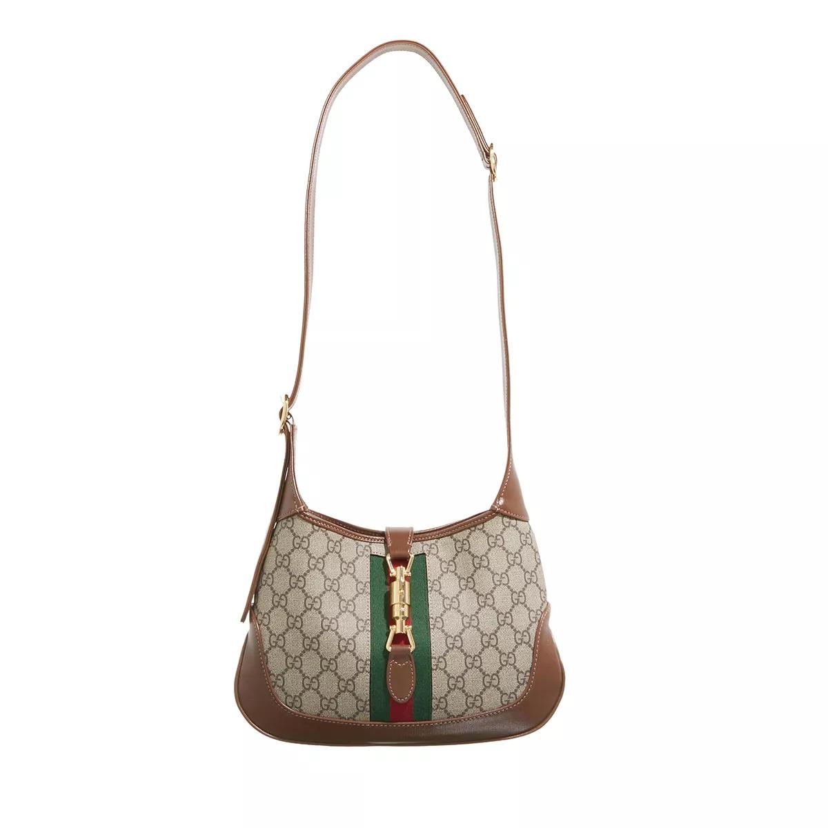 Gucci Schoudertassen Jackie 1961 in bruin