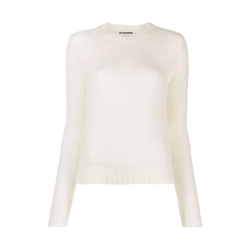 Jil Sander Texturierter Pullover 101 101 