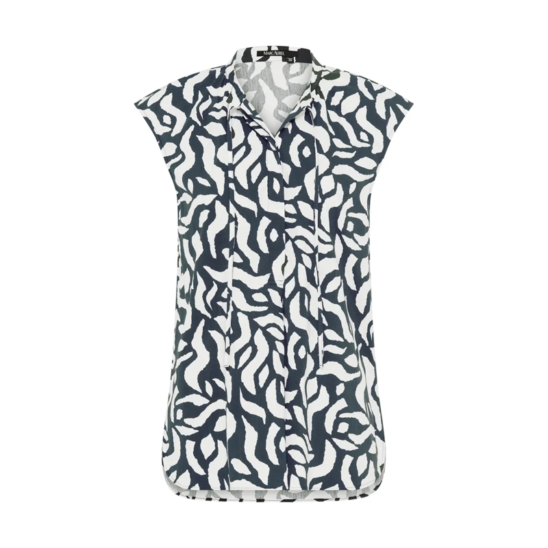 Marc Aurel Bluse Bluse weiss