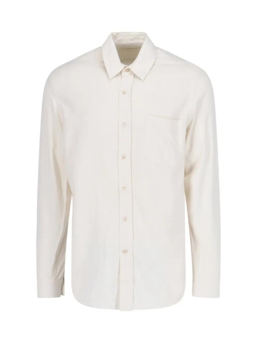 Thumbnail - Our Legacy - Silk Shirt – White - Größe 50 - weiß