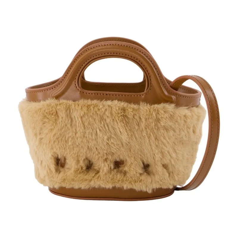 Marni Fourre-tout Tropicalia Micro Purse - Synthetic - Beige Neutrals