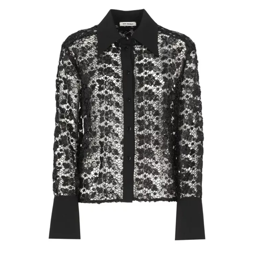 The New Arrivals By Ilkyaz Ozel Carine El Hedonism Shirt Black 