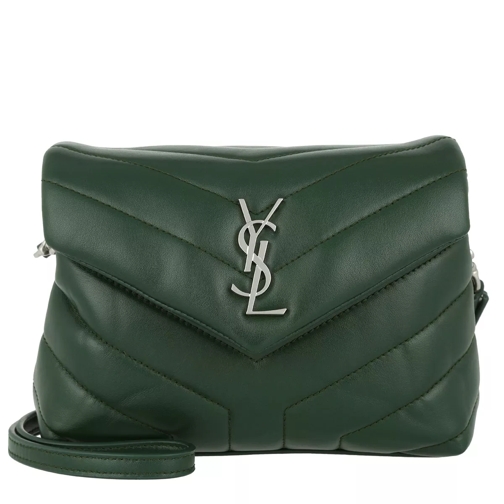 Saint Laurent YSL Pouch Monogramme Crossbody Green Crossbody Bag