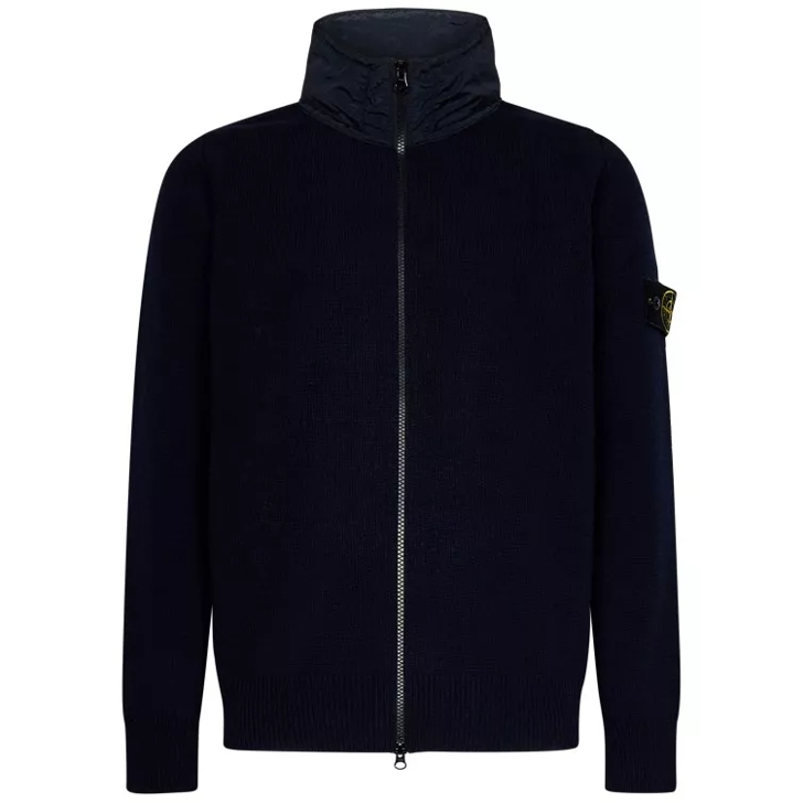 Stone island shop lambswool cardigan