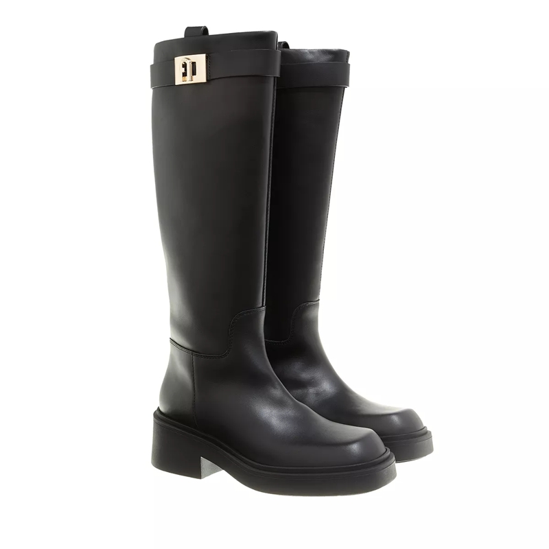 Furla Stiefel Furla College High Boot T.35 Nero